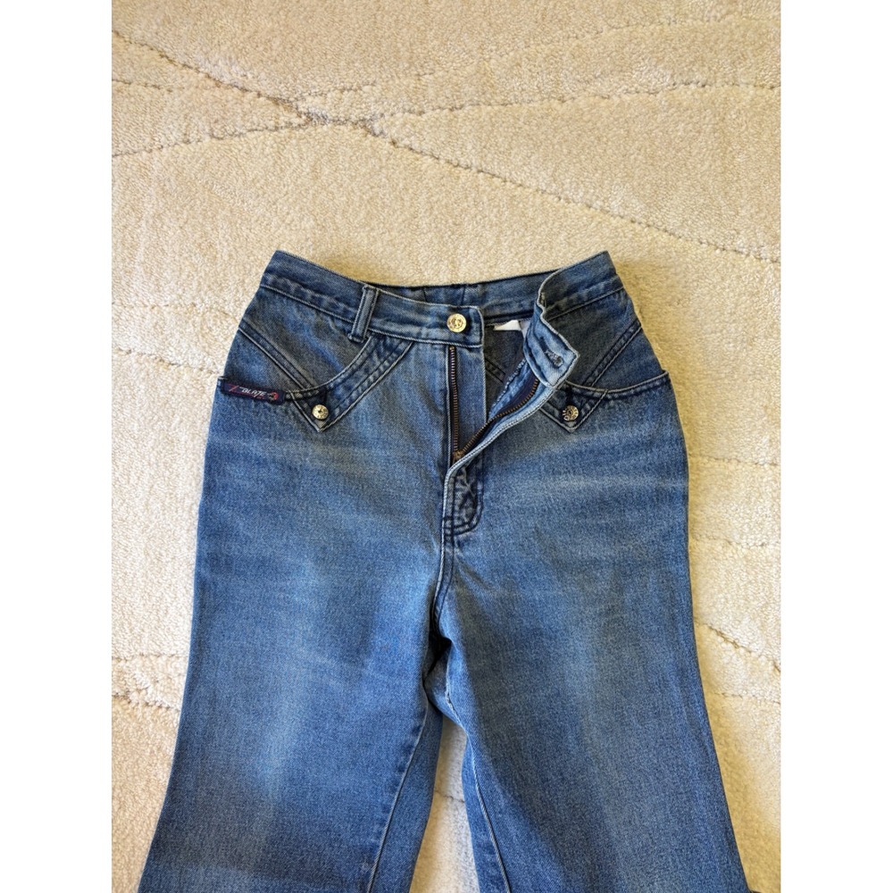 Vintage Blaze Blackfire Western Jeans Women's 5/26 High Rise Rodeo 100% Cotton - Picture 2 of 8